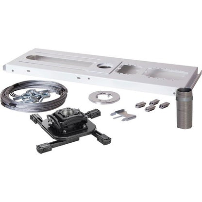 Chief by Legrand Chief KITES003W 8" 1-Slot Suspended Ceiling Kit for Projectors