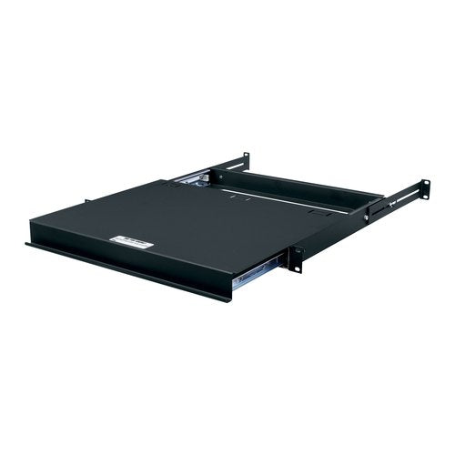 Middle Atlantic SS Sliding Rack Mounted Shelf, 15.67" Deep, 1U RMS, Black