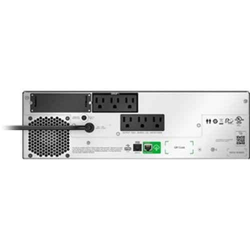 APC by Schneider Electric APC SMTL1500RM3UC Line Interactive Smart-UPS with SmartConnect Port and SmartSlot, 1500VA/1350W, 5-15R NEMA Outlets, 3U RMS