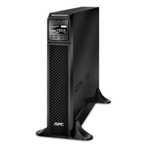 APC by Schneider Electric APC SRT1000XLA Smart-UPS SRT 1000VA, 120V, LCD, Rackmount with kit, 6x NEMA 5-15R Outlets