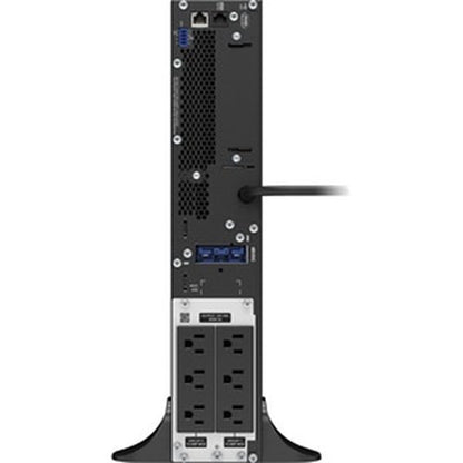 APC by Schneider Electric APC SRT1000XLA Smart-UPS SRT 1000VA, 120V, LCD, Rackmount with kit, 6x NEMA 5-15R Outlets