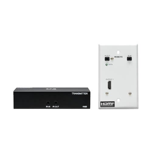 Eaton Tripp Lite B127A-1A1-BHFH HDMI Over CAT6 Extender Kit, Box Transmitter Wall Plate Receiver 4K 