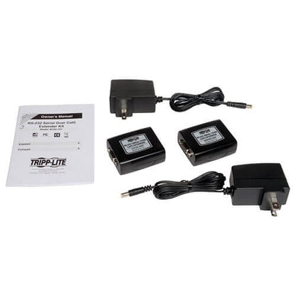 Eaton Tripp Lite B165-101 Serial over CAT5/CAT6 RS232 Extender, Transmitter and Receiver, Up to 3280