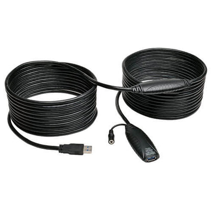 Eaton Tripp Lite U330-10M Active USB 3.0 SuperSpeed ​​(AM/F) Extension Repeater Cable, 33' (10m)