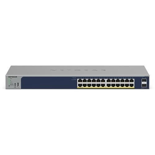 Netgear GS724TP-300NAS 24-Port Gigabit Ethernet PoE Smart Switch with 2 SFP Ports