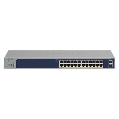 Netgear GS724TP-300NAS 24-Port Gigabit Ethernet PoE Smart Switch with 2 SFP Ports