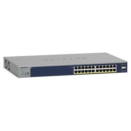 Netgear GS724TP-300NAS 24-Port Gigabit Ethernet PoE Smart Switch with 2 SFP Ports