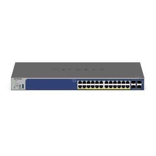 Netgear GS728TXUP-300NAS S350 Series 24-Port Gigabit PoE++ Smart Managed Pro Switch with 4 SFP+ Upli