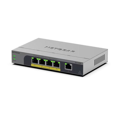 Netgear GS105EP-100NAS 5-Port Gigabit Ethernet Easy Smart PoE+ Switch, 63W