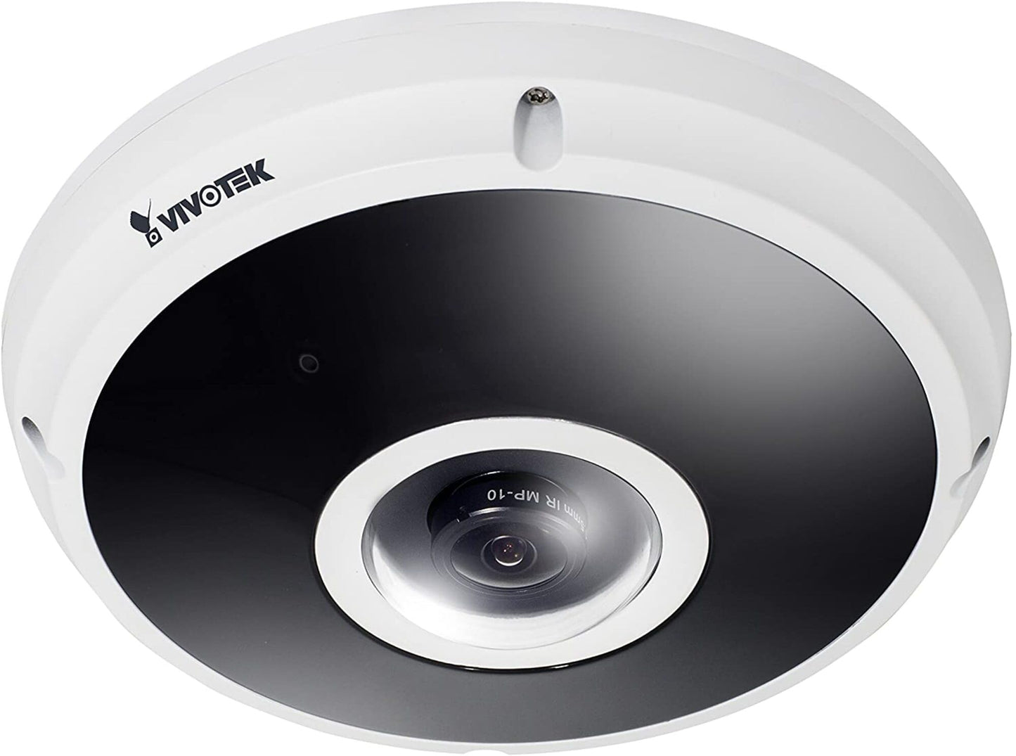 VIVOTEK FE9391-EHV-V2 12MP Fisheye Panoramic AI Camera, 1/2.3" CMOS Sensor, 1.22mm Fixed Lens, 360° Panomorph View, WDR Pro, 20m IR Range, Smart Stream III, IP66, IK10