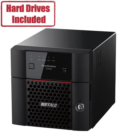 BUFFALO TeraStation 3230DN 2-Bay Desktop Small-Med Business NAS w/Hard Drives Included