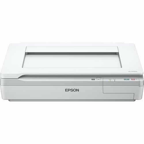 Epson DS-50000 Large-Format Document Scanner: 11.7” x 17” flatbed, TWAIN & ISIS Drivers, 3-Year Warranty with Next Business Day Replacement