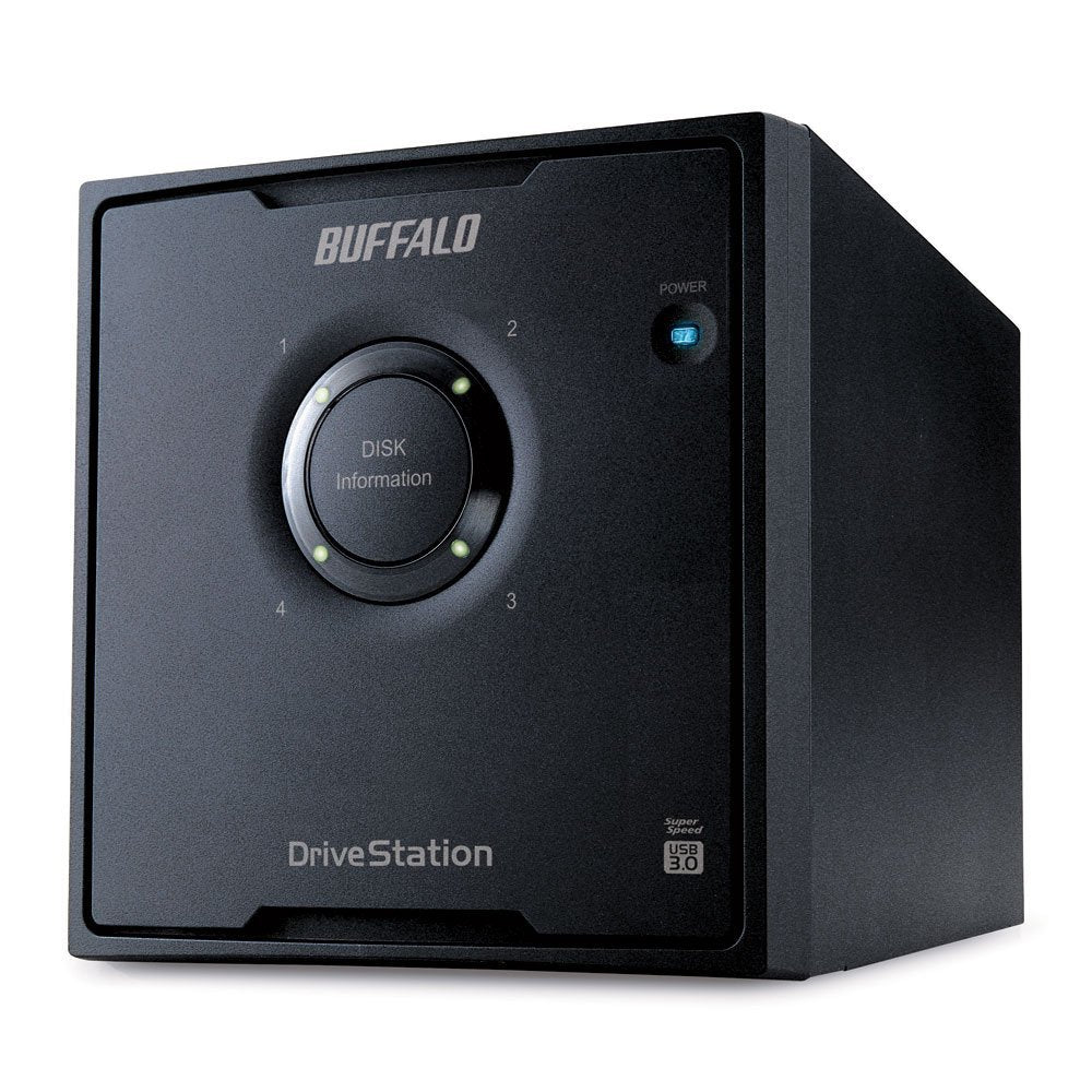 Buffalo DriveStation Quad High Performance RAID Array with Optimized Hard Drives (HD-QH12TU3R5)