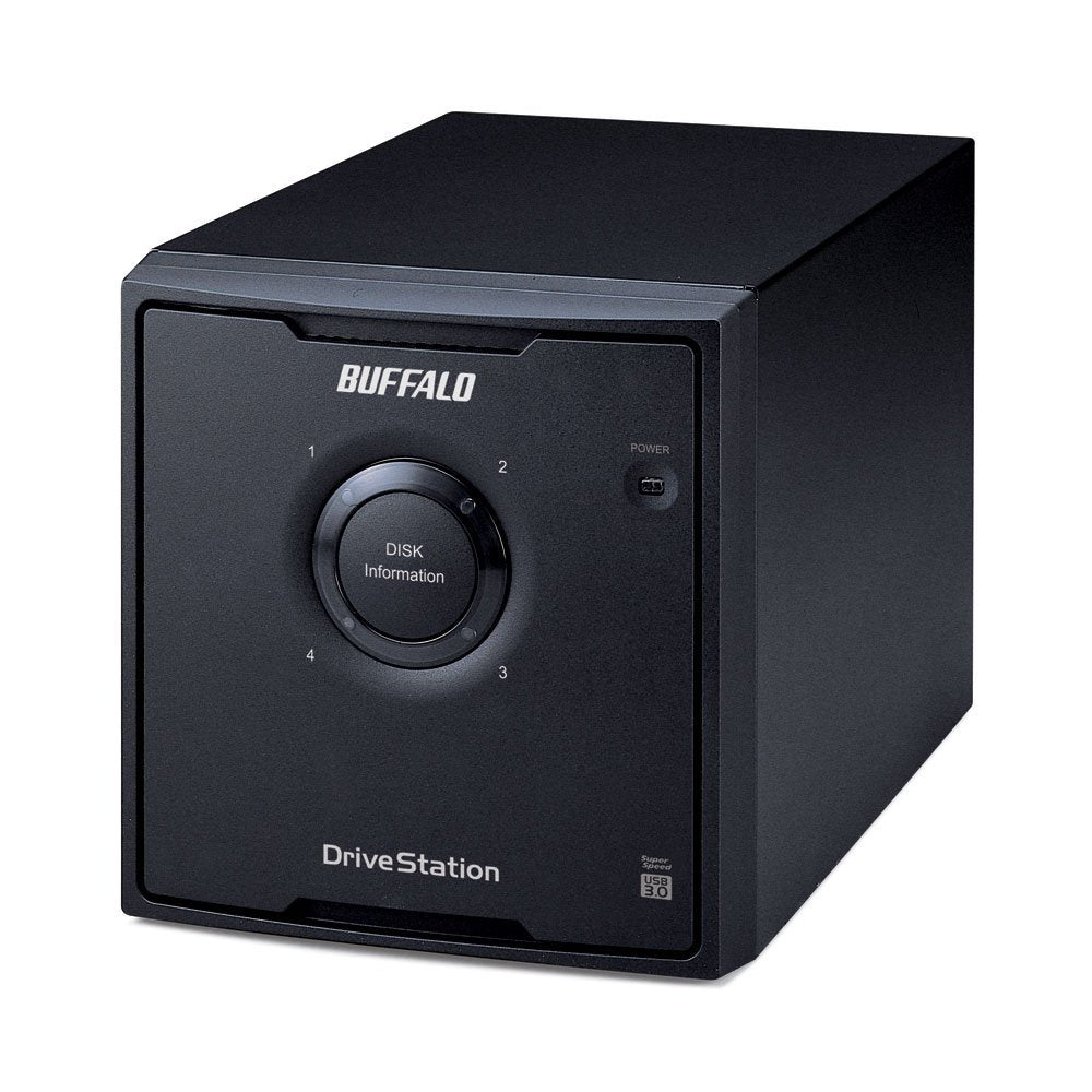 Buffalo DriveStation Quad High Performance RAID Array with Optimized Hard Drives (HD-QH12TU3R5)