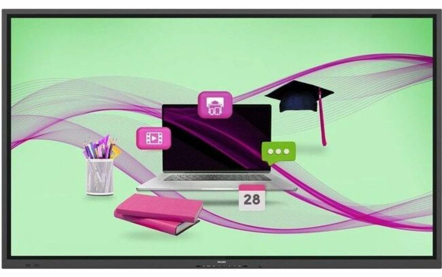 PHILIPS - 75BDL4152E/00 E-Line 75BDL4152E Collaboration Display - LCD Cortex A73 + A53 - Infrared (IrDA) -