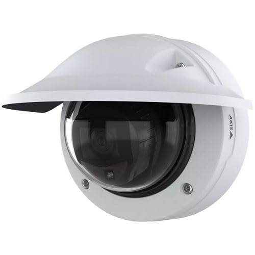 AXIS P3277-LVE 5 Megapixel Indoor/Outdoor Network Camera - Color - Dome - White - TAA Compliant