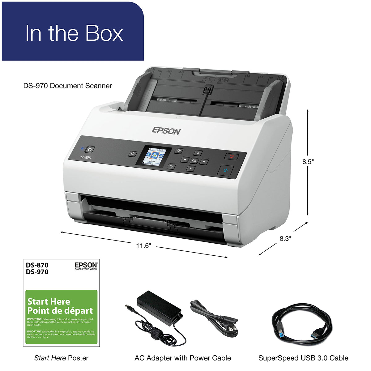 Epson DS-970 Document Scanner
