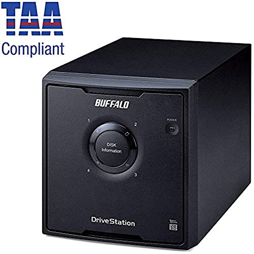 Buffalo DriveStation Quad High Performance RAID Array with Optimized Hard Drives (HD-QH12TU3R5)
