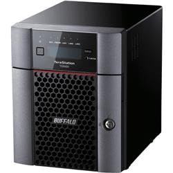 BUFFALO TeraStation 5420DN 4-Bay Business Desktop NAS with Hard Drives Included RAID iSCSI Network Storage File Server