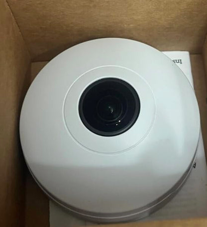 Axis Communications AXIS M4327-P 6MP Indoor Panoramic IP Camera with Deep Learning, 1.1mm Fisheye Lens, White