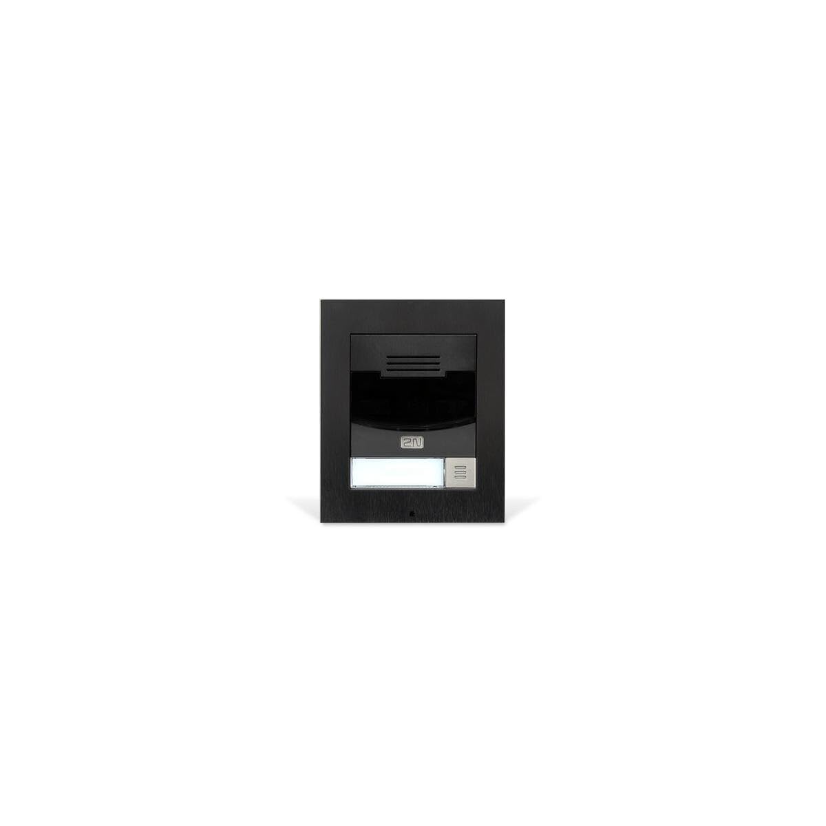 2N 9155301CBS 01302-001 IP Solo Intercom - 1-Button + Surface Mount + Camera and Frame