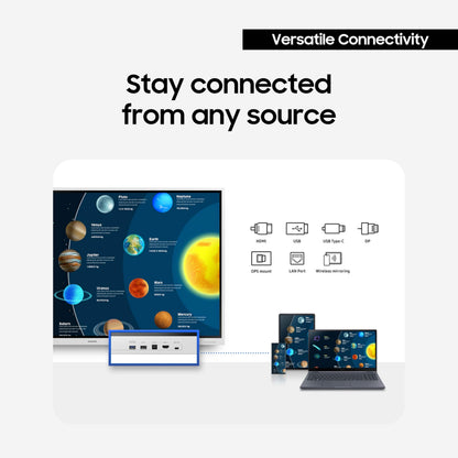 SAMSUNG Interactive Pro Business and Education Display (LH65WMBWBGCXZA)