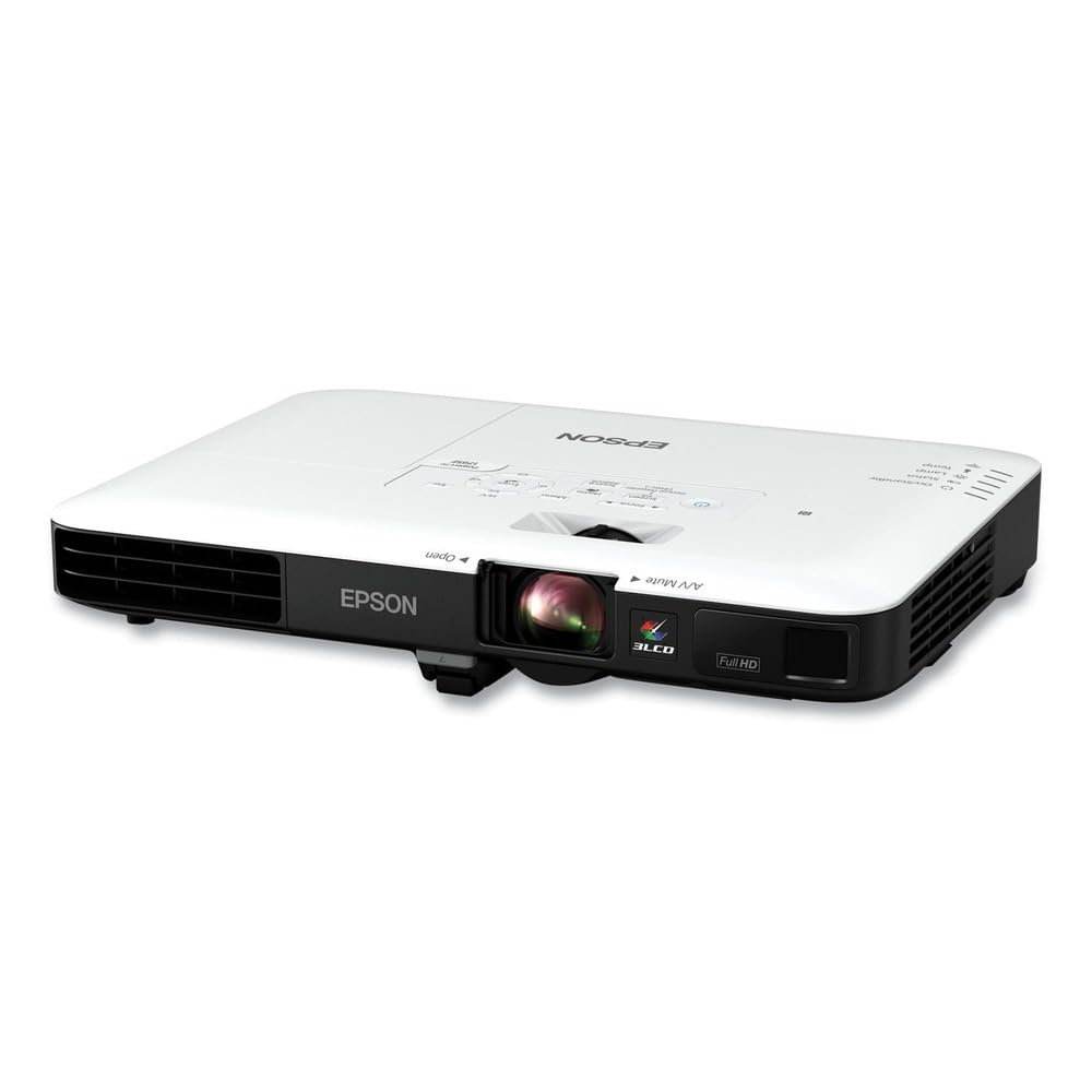 Epson PowerLite 1795F 3LCD 1080p Full HD Wireless Mobile Projector with Carrying case and Fast and Easy Image adjustments, a Bright Mobile Powerhouse for presentations and Wireless Video Streaming