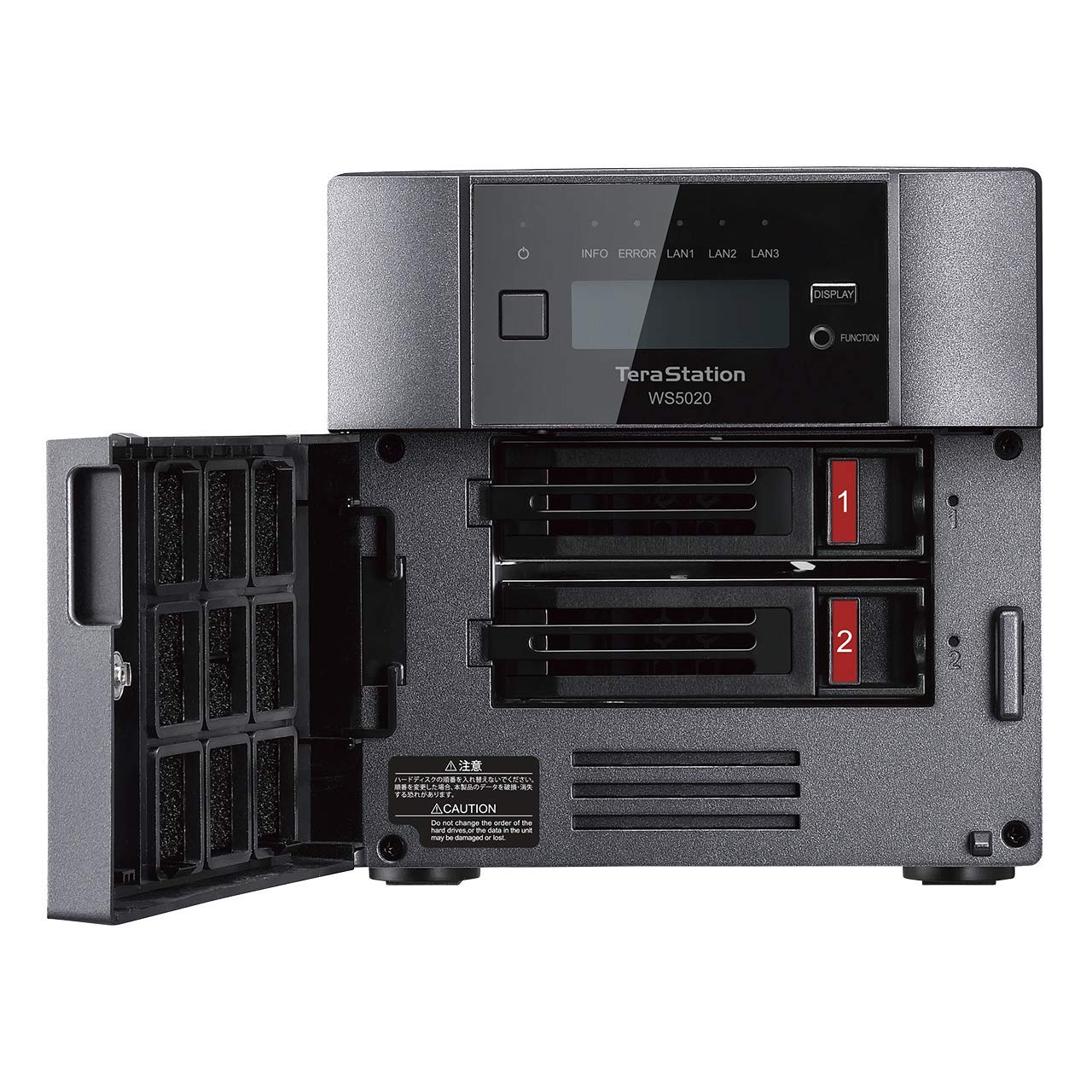 BUFFALO TeraStation WS5020 Windows Server IoT 2025 Desktop NAS w/HDD Included