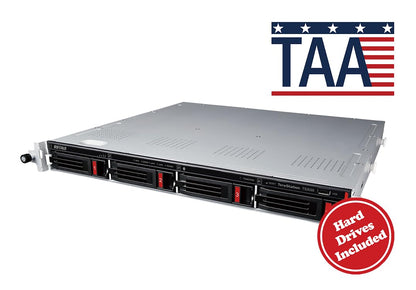 BUFFALO TeraStation 3430RN 4-Bay Rackmount Small-Med Business NAS w/Hard Drives Included