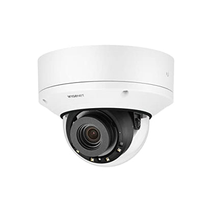 Hanwha Techwin PND-A9081RV 8mp/4k IR WDR Network Dome Camera with 4.5~10mm (2.2X) Motorized varifocal Lens, RJ45 Connection