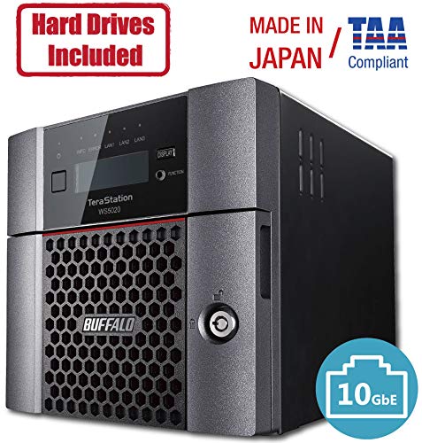 BUFFALO TeraStation WS5020 Windows Server IoT 2025 Desktop NAS w/HDD Included