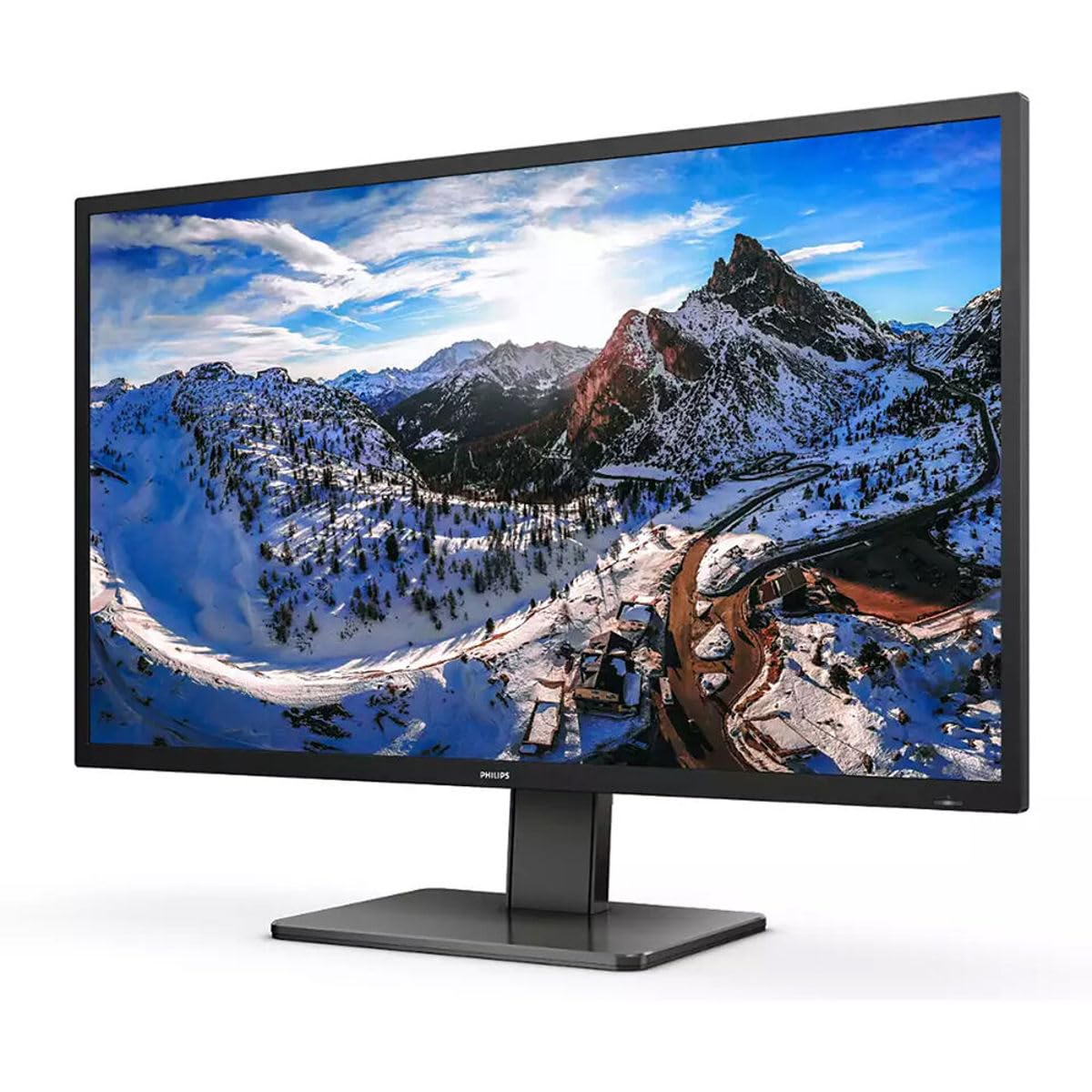 Philips 439P1 43" 4K UHD Monitor w/MultiView, USB-C Dock, 4-Yr Warranty